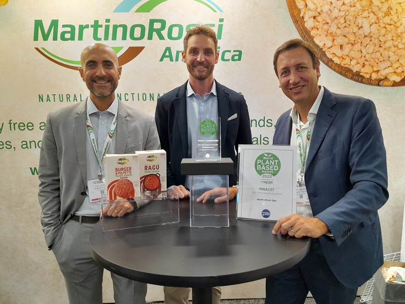 MartinoRossi Spa premiata per l&#039;innovazione nel plant based